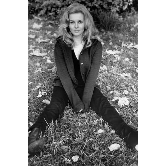 Ann-Margret in Carnal Knowledge striking pose in grass with boots 24x36 Poster