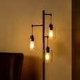 thumbnail image 4 of Floor Lamp for Living Room 1.6 m Tall Reading Light with Glass Shades, 4 of 9