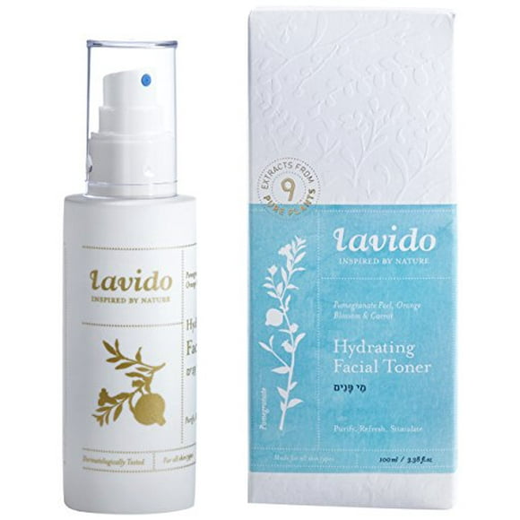 Lavido - Natural Hydrating Facial Toner (120 ml) Lavido - Natural Purifying Facial Toner (120 ml) | Clean, Non-Toxic Skincare