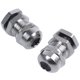 thumbnail image 3 of piezas M8 prensaestopas de desconexión a prueba de agua para cable de 2-5 mm Tono plateado, Tono plateado, 3 of 5