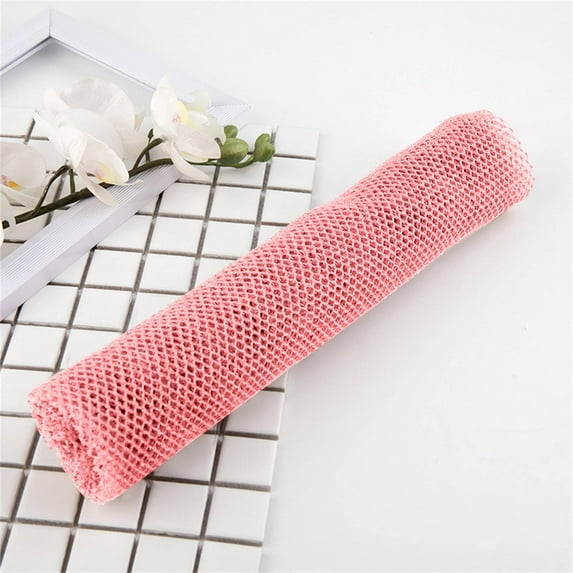 Clearance!SDJMa Exfoliating African Net Sponge, 7.9x25.6in Exfoliating Washcloth Towel, Body Scrubber Exfoliator, Exfoliate Rags Wash Cloth Loofah Sponge for Body Scrub, Back Scrubber for Shower Bath