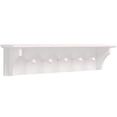 thumbnail image 1 of UBesGoo Wall Mounted Coat Rack Shelf - Brown Wooden Country Style 24" Entryway Shelf with 5 Rustic Hooks, 1 of 3