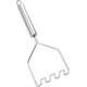 thumbnail image 1 of Potato Masher, Stainless Steel Potato Smasher Metal Wire Utensil for Bean, Avocado, Egg, Mini Mashed Potatoe, Banana (Wavy design, Silver)22.5*9cm, 1 of 5