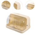 thumbnail image 6 of Dualoai Cup Storage Holder with Cover Nursing Bottle Dry Rack Hollow Bottom Multipurpope Yellow, 6 of 9