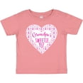 thumbnail image 3 of Inktastic Grandpa's Sweetie Pie with Pink Hearts Boys or Girls Baby T-Shirt, 3 of 5