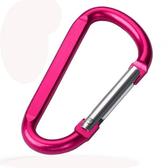 Carabiner 8cm Aluminum D Shaped Carabiner Large Aluminum Alloy External Hook Backpack Buckle Quick Draw Buckle Connection Ring