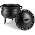 thumbnail image 1 of Caldero Gigante BWKJ Hierro Fundido 6 Cuartos de Galón Cocina Camping Mediano, 1 of 3