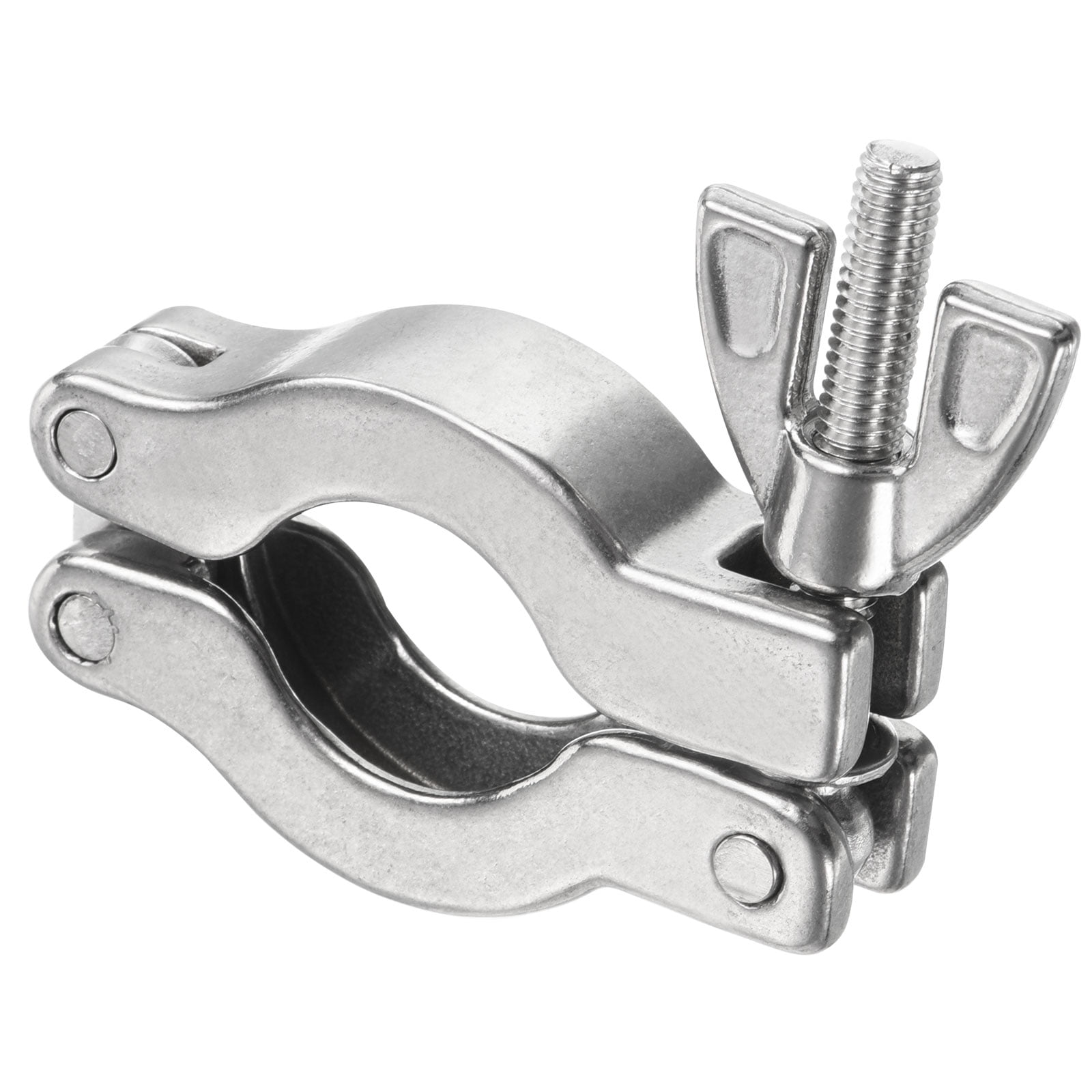 Uxcell KF25 Vacuum Clamp, 1 Pack 304 Stainless Steel Durable Double Pin