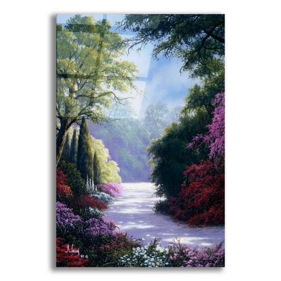 Epic Art 'Clody day' by Anthony Casay, Acrylic Glass Wall Art, 12"x16"