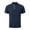 Navy, variant on Breeze Polo Shirts for Men Beer Belly Ultra Comfortable Stretchy Quick Dry Textured Collared Short Sleeve Shirts for Office Summer Daily Black L