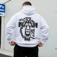 thumbnail image 2 of Man of Faith Hoodie – Christian Men’s Cross Graphic Hoodie, Faith-Based Apparel, Jesus Hoodie Gift for Him, 2 of 6