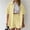 X1 Yellow, variant on LEKODE Womens Linen Shorts Sets 2 Piece Summer Short Sleeve Top and Shorts Cotton Vacation Outfits Gray 3XL
