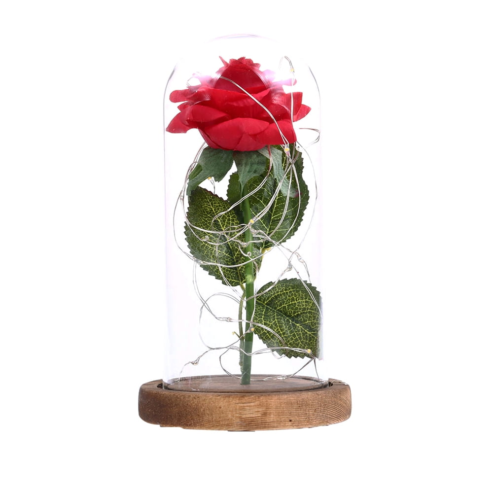 Lamps Lighting Ceiling Fans Led Bloom Flower Rose Bottle