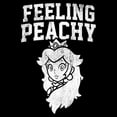 thumbnail image 2 of Women's Nintendo Distressed Feeling Peachy  Graphic T-Shirt, 2 of 4