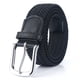 thumbnail image 1 of Cinturón elástico trenzado, cinturón tejido elástico Cinturón elástico de lona Cinturón de lona con hebilla de alfiler para hombres y mujeres Cinturón de lona tejido para jóvenes estudiantes, 1 of 3