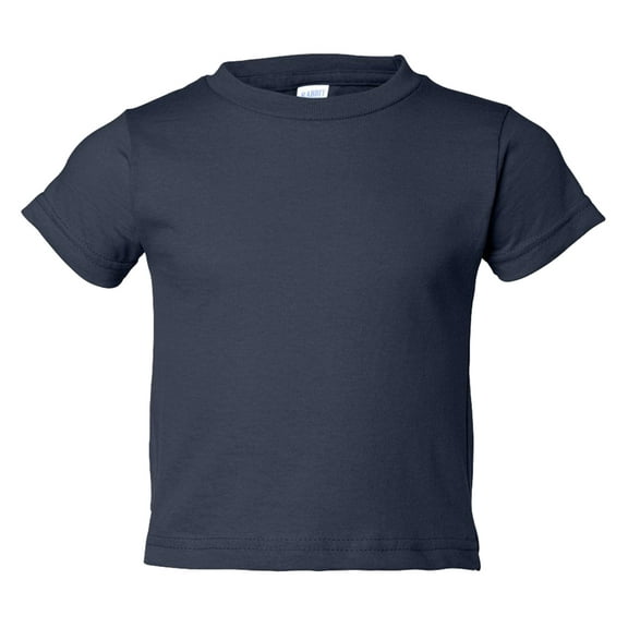 Toddler Cotton Jersey Tee , RS3301 , Navy , 3T