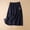 Navy, variant on Womens Long Skirt High Waist Mini Skort Active Solid Color with Pockets Loose Fit Mini Skirt with Shorts for Travel and Vacation M-2XL