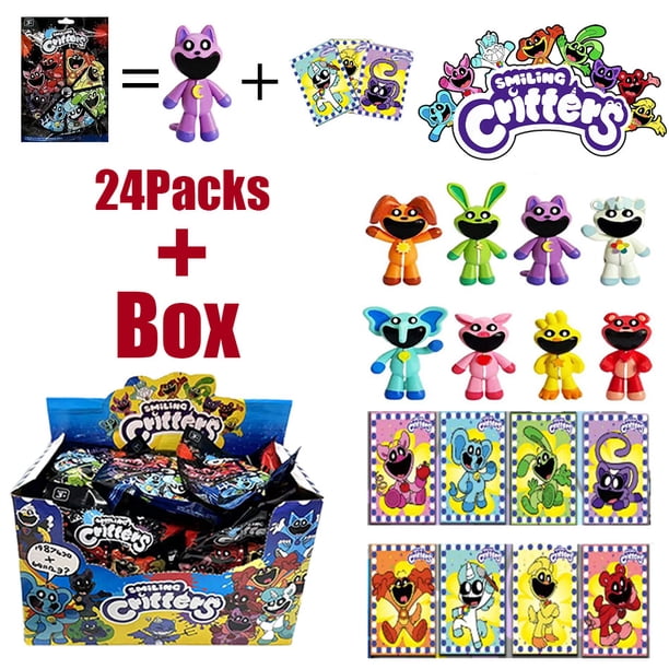 Caja misteriosa de Critters sonrientes, caja ciega de Anime, juguetes, Regalos divertidos, sorpresa, figura decorativa para adultos, regalos de cumpleaños y Navidad para niños