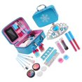 thumbnail image 4 of 21pcs Kids Makeup Set Education Frozen Themed Washable Portable Kids Beauty Cosmetics Set, 4 of 5