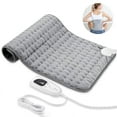 thumbnail image 2 of Heating Pad, Electric Heat Pad for Pain and Cramps Relief - Electric Fast Heat Pad with Heat Settings - Auto Shut Off, 2 of 9