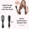 thumbnail image 4 of DFS 110~250V Dual Voltage Hair Blow Dryer Brush for International Travel, EU/UK Plug Adapter Included, Europe Travel Essentials for Women Styling, 4 of 6