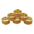 thumbnail image 4 of 6 Pcs Sparkling Napkin Rings Napkin Holder For Dining Anniversary Wedding Party, 4 of 9