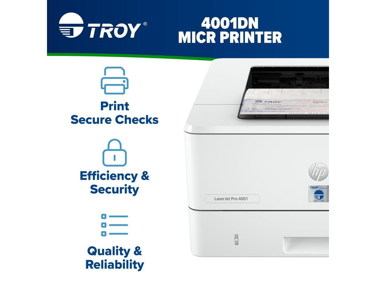 Troy 4001DN MICR Laser Printer 014001DM101