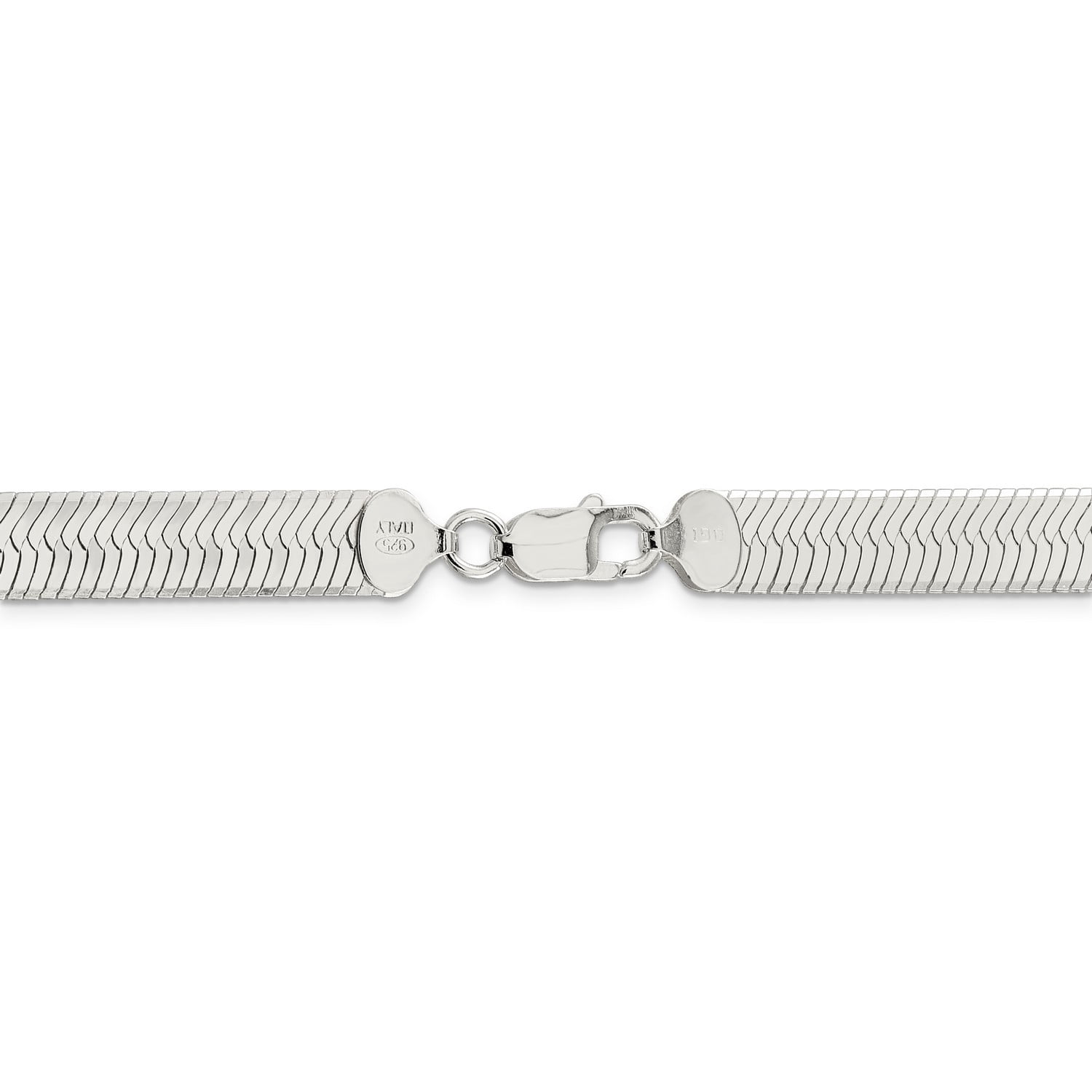 Silky Herringbone Chain Necklace in 