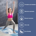 thumbnail image 2 of Polar Bear Yoga Blanket with Storage Bag, 72.8"x26.8" - Yoga, Pilates, and Fitness - Includes Yoga Towel and Mat Towel, 2 of 6