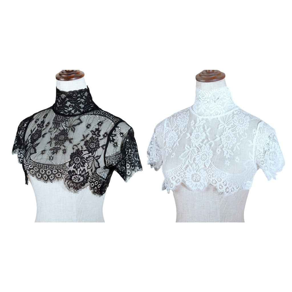 crochet floral lace eyelash top