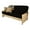 Black, variant on Coil Hinged Full-size Futon Mattress in Black-Frame Not Included