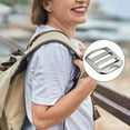 thumbnail image 5 of Uxcell Metal Ladder Buckle Slider, 4 Pack 19mm(3/4") Inner Width, Silver Gray, 5 of 5