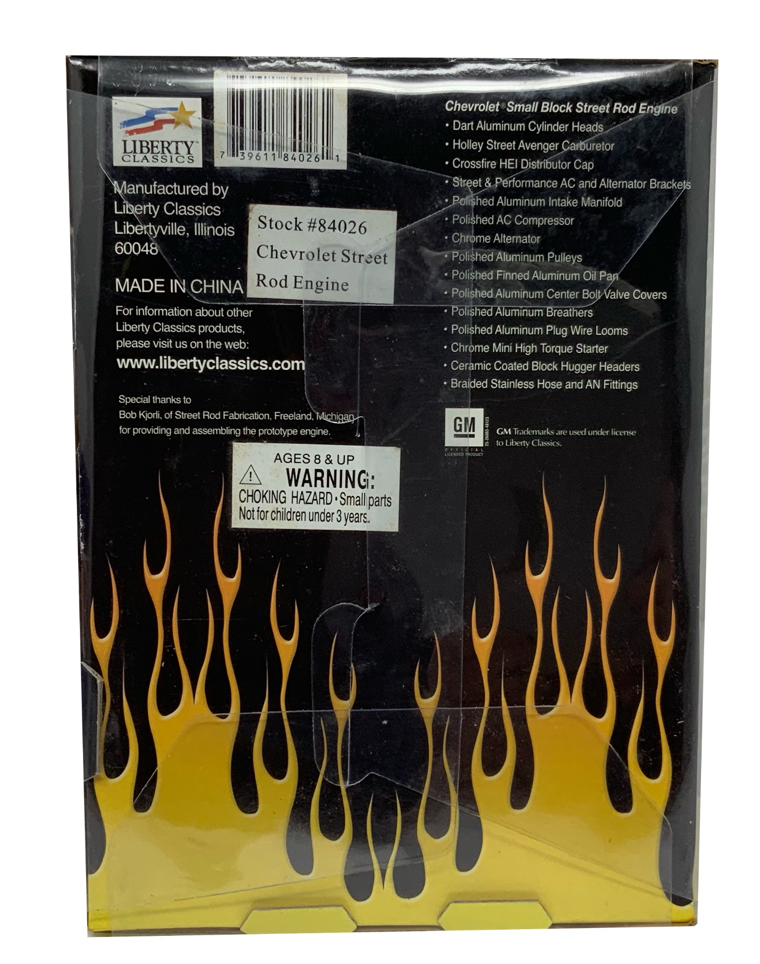 Chevrolet Street Rod Engine Model 1 6 Diecast Model By Liberty Classics Walmart Com