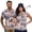 American Flag Palm Tree, variant on KUIFORTI Sunset Palm Trees Matching Golf Shirts for Couple Funny Men Women Matching Couple Golf Shirts 4-Way Stretch Athletic Sleeveless Shirts Breathable Fabric Machine Washable
