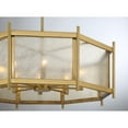 thumbnail image 6 of Warm Brass Eight Light Chandelier from the Jacobs Collection, 6 of 7