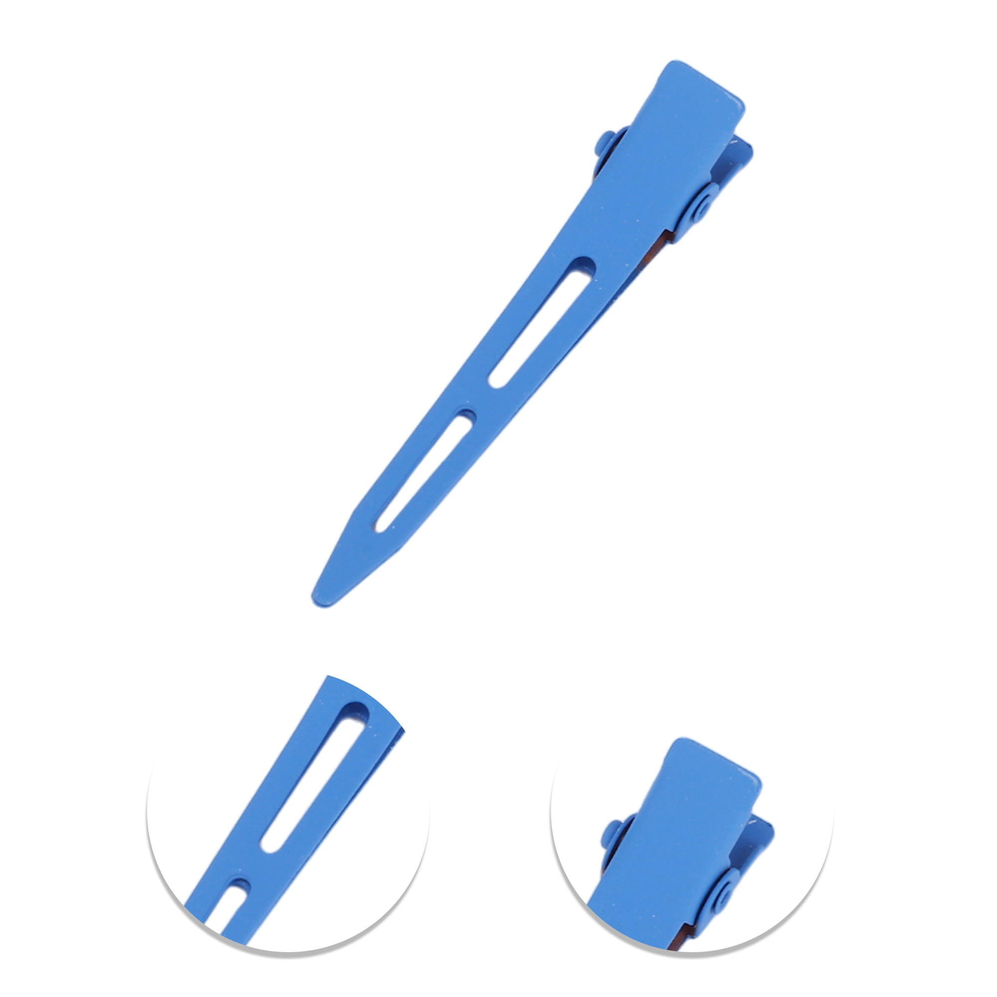 Unique Bargains 6Pcs Fashion Hair Clips Hairdo Clip Blue