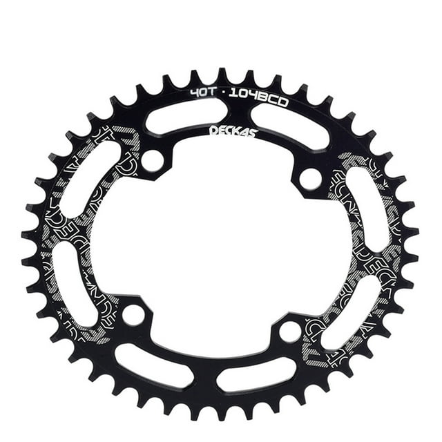 CAROOTU Chainring Narrow Wide Tooth Ultralight Aluminum Alloy Single Chainring Chainwheel For Bike Bicycle