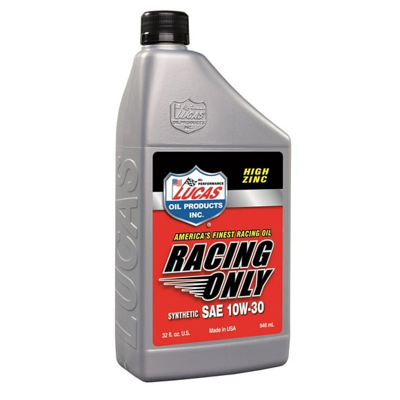 Lucas Oil Oil 10610 SAE 10W30; Synthetic; 1 Quart Bottle; Single