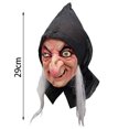 thumbnail image 2 of Decoración de Halloween Máscara de cabeza de Terror, casco aterrador para Cosplay, vestido de fiesta aterrador, accesorios para disfraces, 2 of 2