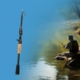 thumbnail image 2 of Fishing Rod and Reel Combo Set Telescopic Lure Rod Jigging Rod, 2 of 8