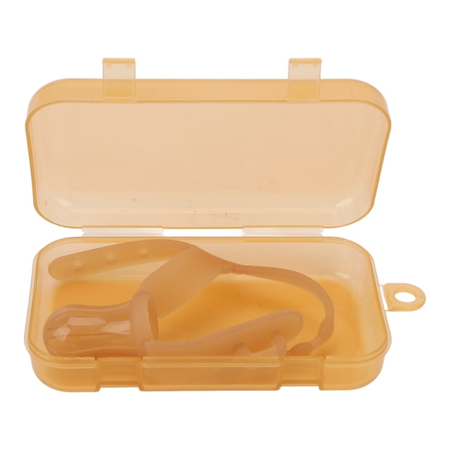 Protector de silicona para el pulgar, parada para chupar el pulgar del bebé, tratamiento de silicona para chupar el pulgar, parada para chupar el pulgar para bebés, resistente y resistente