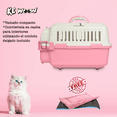thumbnail image 3 of Transportadora KE WOOW para Gato y Perros Toy Rosa, 3 of 8