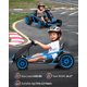 thumbnail image 5 of Go Kart eléctrico infantil 24V para niños 8-12 años - Doble motor 300W - Batería 9Ah - Velocidad máxima 13km/h - Drift seguro - Pantalla de energía - Música y bocina - Carga máx. 70kg - Azul, 5 of 7