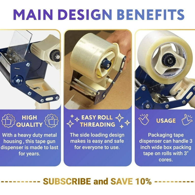 OIC 96699 Heavy-Duty Tape Dispenser