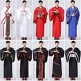 thumbnail image 3 of Ropa china tradicional Hanfu para hombre, disfraz antiguo, traje de Festival para adultos, ropa para el escenario, trajes de baile folclórico, 3 of 4