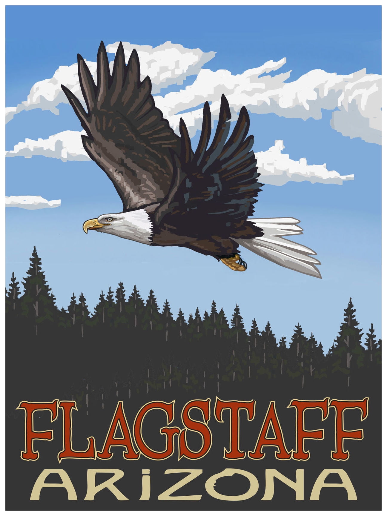 EGSF Flagstaff Arizona Giclee Art Print Poster by Paul A. Lanquist (18