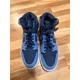 thumbnail image 2 of N I-K-E A i r-Jor-dan 1 HIGH STRAP French Blue 342132 Retro 1s UNC BLUE SIZE 13, 2 of 5