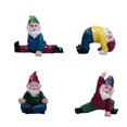 thumbnail image 2 of 4 Miniature Outdoor Miniature Figurines Accessory Set Decorative Objects In Fun Poses Yard Decorations Garden Flower Pot Decorative Gift,1 Set Of Yoga Dwarf Cute Bonsai Decoration Clearance, 2 of 9