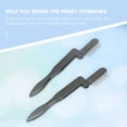 thumbnail image 3 of 3Pcs Foldable Eyebrow Combs Eyelash Combs Portable Eyelash Brushes Black, 3 of 9
