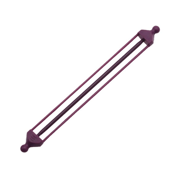 MLINS Purple ABS Stitch Holders for Crochet Knitting Lightweight Durable Easy Open Close for Knitting Projects 100 Count